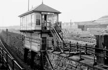 Sheffield, Queen's Road Signalbox, 1971