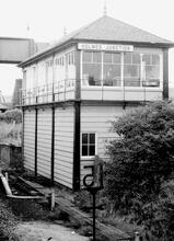 Holmes Junction Signalbox, Rotherham (ELR - TJC2 @ 163m 46ch). 29 August 1971