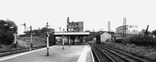 Water Orton Station (DBP3 @ 34m 54ch). 07 October 1961