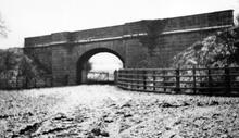 Hampton Branch underbridge near Packington  (WHA @ 4m 63ch)
