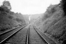 Arley Tunnel Shortening 1949.  (NWO @ 7m 17ch)