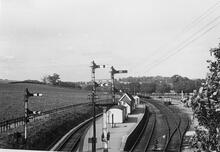 Broom Junction station (BEA @ 66m 74ch). 17 July 1960