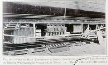 017275 Photo of main transfomer, switch group and auxillarty transformer