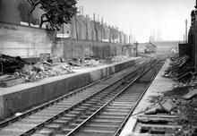 Poplar Station 1936 (FSB @ 3m 20ch) (Ref: 030312)