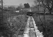 Threshfield Quarry Tramway, near Grassington. 22 April 1962