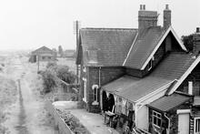 Blidworth & Rainworth station (MFD2 @ 144m 42ch). 23 July 1971 (Ref: 221101)
