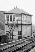 Rawmarsh signalbox (TJC3 @ approx 163m 75ch). 29 August 1971