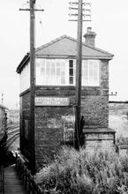 Petteril Bridge Junction signalbox, Carlisle (SAC @ 307m 13ch). 29 August 1971