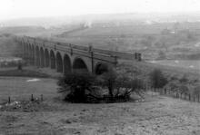 Bradley Viaduct (MIH), looking north. 29 March 1964