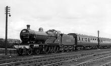 1000 Class 4-4-0 No. 1000  with Train - York 30 August 1959. (Ref: 010437)