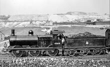 43618 Class 3F 0-6-0, 21 May 1955 at Harpur Hill