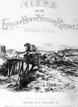 LNWR. Views on the LNWR Northern Division by A F Tait - Photograph of Cover Page. (Ref: 031191)
