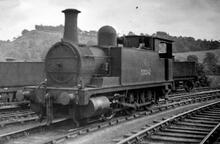 58862 2F 0-6-0T (formerly NLR No.93) at Cromford