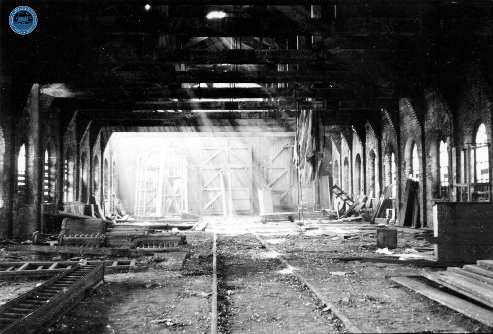 Lytham Station - Interior of original station after the Goods Station had closed (KBS1 @ 13m 31ch)