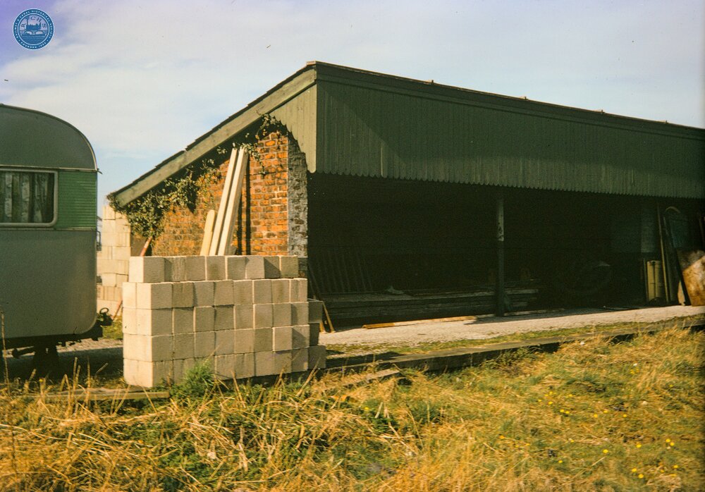 Grimsargh of the former Whittingham Hospital railway; looking North. 18 March 1966