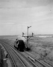 Light engine near Burn Naze North, 1959, WPS @ c.18m