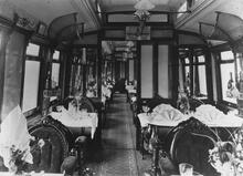 East Coast Joint Stock Third Class Restaurant Car No. 222 - Interior 