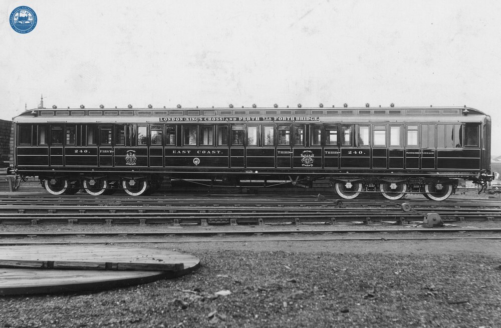East Coast Joint Stock Composite Corridor Carriage No. 240