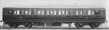 East Coast Joint Stock Third Class Corridor Carriage No. 33