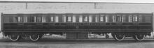 East Coast Joint Stock Composite Corridor Carriage No. 2