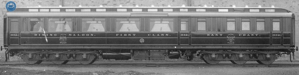 East Coast Joint Stock First Class Dining Saloon No.332