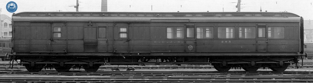 East Coast Joint Stock Third Class Brake Van No. 285