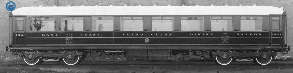 East Coast Joint Stock Third Class Dining Saloon No. 192