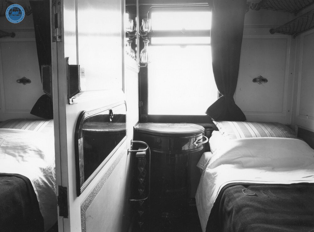 GN and NE Joint Stock Sleeping Saloon No.12 Interior. 
