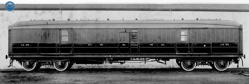 GN & NE Joint Stock Brake Van No.35