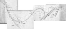 GCR Grassmoor Colliery Branch. c1910 Survey