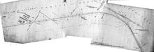 GCR Markham Colliery Branch. 1mp - End of Branch. c1910 Survey