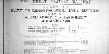 Railway Line Plans