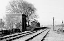 Ollerton station (HIM @ 18m 11ch). 15 April 1971