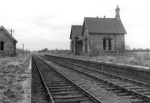 Leverton station (TYB1 @ 70m 13ch), looking east. 17 April 1965