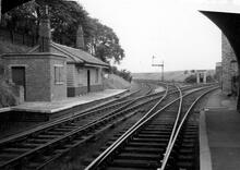  Lowton St Mary’s station (WJN @ 5m 29ch). 26 June 1961