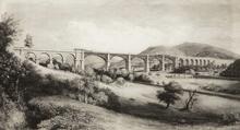 Dinting Viaduct (a.k.a Dinting Arches). (HAJ @ 11m 42ch - 11m 62ch) (Ref: 030595)