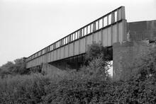 012019  Rugby. Remains of GCR bridge over River Avon (MJC3 @ 121m 47ch) from south side of canal. 7 August 1975