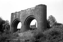 012020  Rugby. Pier of GCR bridge over Oxford canal (MJC3 @ approx 121m 50ch). 7 August 1975