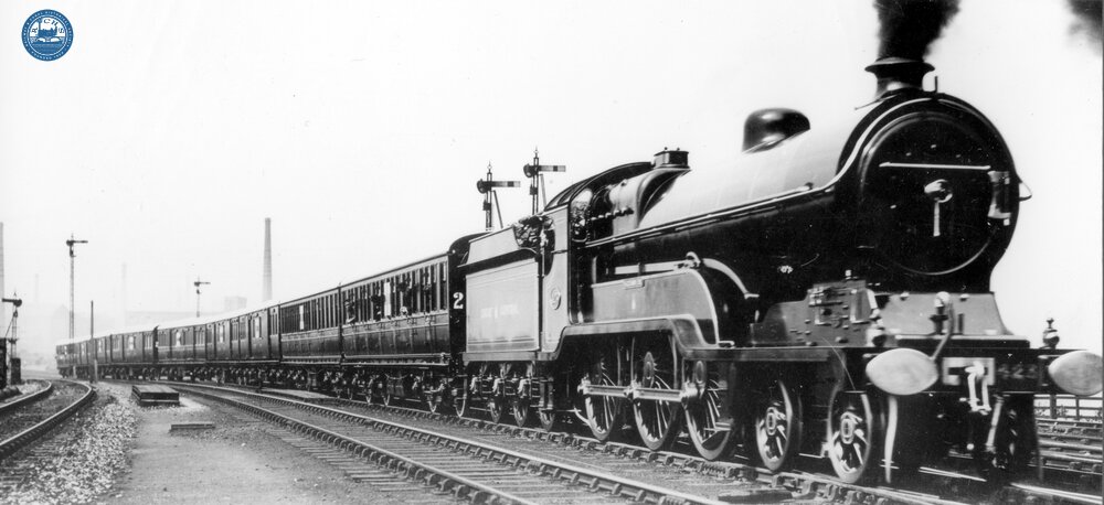 B2 Class 4-6-0 Loco. Heading Ambulance Train. (Ref: 010802)
