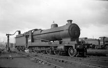 63757 ex-GCR Class O4, at Mexborough MPD. 20 February 1953