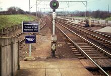 Wickford (SSV @ 29m 02ch). Platform End. 30 March 1975