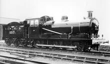 J17 0-6-0 No. 1217 -pictured after its withdrawal from active service. (Ref: 010989)