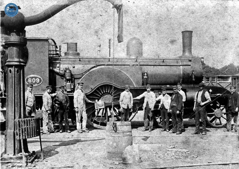 245 Class 4-2-2 No. 609 (Ref: 011002)