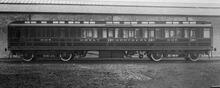 GNR Third Class Corridor Brake No. 937