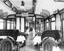 GNR Third Class Dining Car No. 2755 - Interior