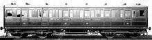 GNR Third Class Open carriage No. 2916