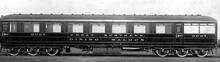 GNR Third Class Dining Saloon No.3037