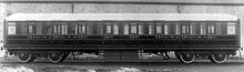 GNR Third Class Corridor Coach No. 3184 