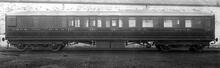 GNR Third Class Brake No.3208