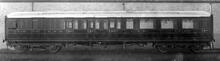 GNR Third Class Brake No. 1419